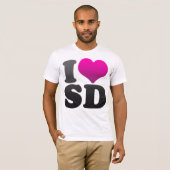 I LIEBE SD T-Shirt (Vorne ganz)