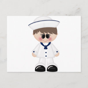 I Liebe Sea Sailor Boy Postkarte
