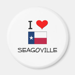 I Liebe Seagoville Texas Magnet