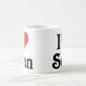 I Liebe Sean Kaffeetasse (Mittel)