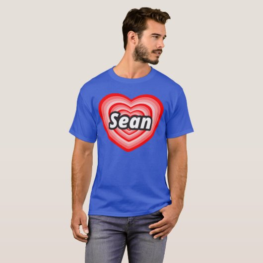 I Liebe Sean T-Shirt (Vorne ganz)