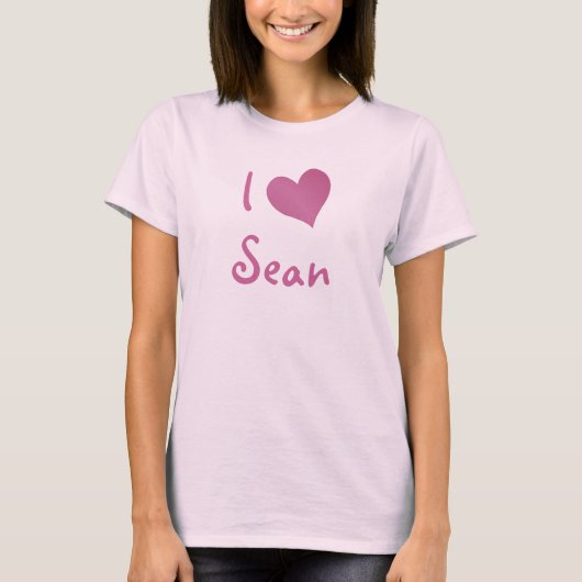 I Liebe Sean T-Shirt (Vorderseite)