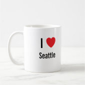 I Liebe Seattle Kaffeetasse (Links)