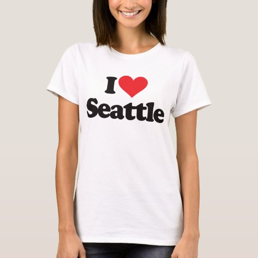 I Liebe Seattle T-Shirt (Vorderseite)