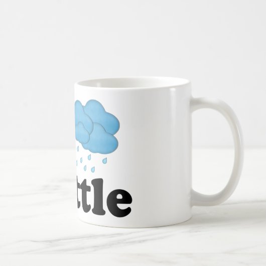 I Liebe-Seattle-Tasse Kaffeetasse (Rechts)