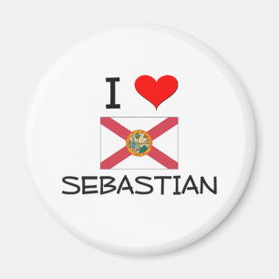 I Liebe SEBASTIAN Florida Magnet