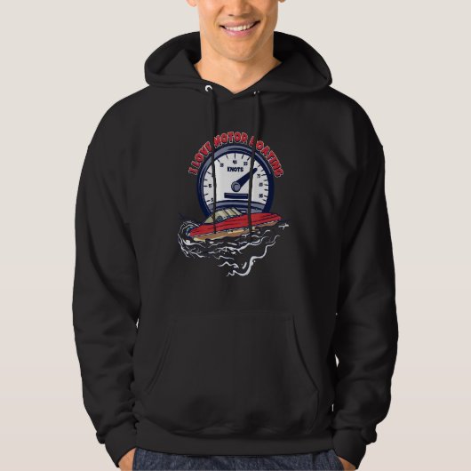 I Liebe Segelboot Hoodie (Vorderseite)