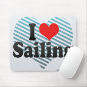 I Liebe-Segeln Mousepad (Mit Mouse)