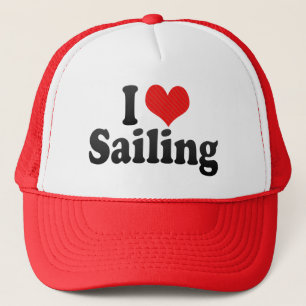 I Liebe-Segeln Truckerkappe