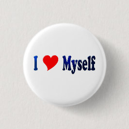 I Liebe selbst Button