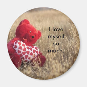 I Liebe selbst soviel. Magnet