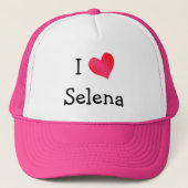 I Liebe Selena Truckerkappe (Vorderseite)