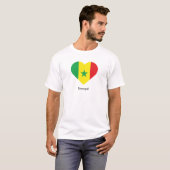 I Liebe Senegal T-Shirt (Vorne ganz)