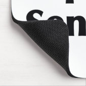 I Liebe Senegalesische Flagge Mousepad (Ecke)