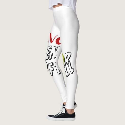 I Liebe Senior Softball Leggings (Links)