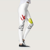 I Liebe Senior Softball Leggings (Rechts)