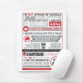 I LIEBE SEO MOUSEPAD (Mit Mouse)