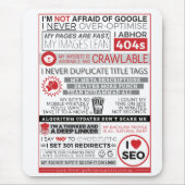 I LIEBE SEO MOUSEPAD (Vorne)