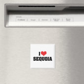 I Liebe Sequoia Magnet (In Situ (Geschirrspüler))