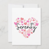 I Liebe Serenity Mitteilungskarte (Rückseite)