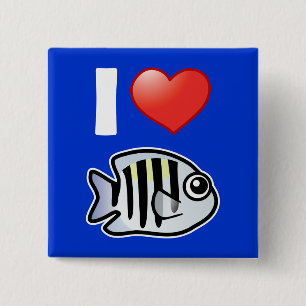 I Liebe Sergeant Major Button