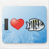 I Liebe Sergeant Major Mousepad (Vorne)