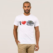 I Liebe Sergeant Major T-Shirt (Vorne ganz)