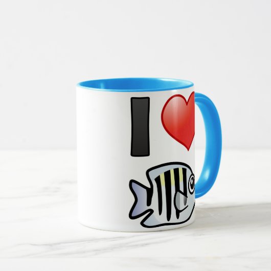 I Liebe Sergeant Major Tasse (VorderseiteRechts)