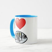 I Liebe Sergeant Major Tasse (Vorderseite Links)