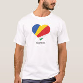I Liebe Seychellen T-Shirt (Vorderseite)