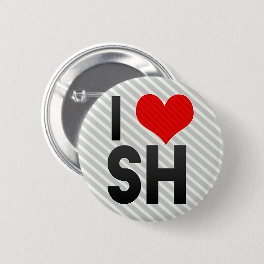 I Liebe SH Button (Vorne & Hinten)