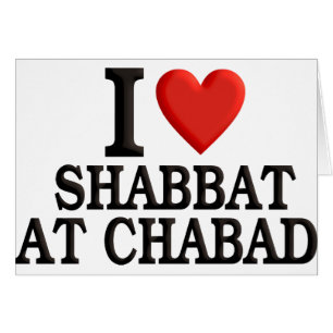 I Liebe Shabbat bei Chabad