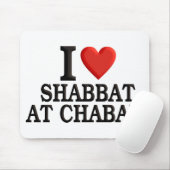 I Liebe Shabbat bei Chabad Mousepad (Mit Mouse)