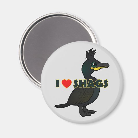 I Liebe Shags Magnet (Vorderseite/Rückseite)