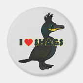 I Liebe Shags Magnet (Vorne)