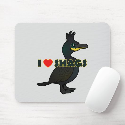 I Liebe Shags Mousepad (Mit Mouse)