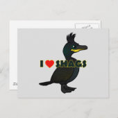 I Liebe Shags Postkarte (Vorne/Hinten)