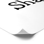 I Liebe Shakespeare Poster (Ecke)