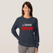 I Liebe Shakespeare T-Shirt (Vorne ganz)