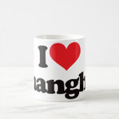 I Liebe Shanghai Kaffeetasse (Mittel)
