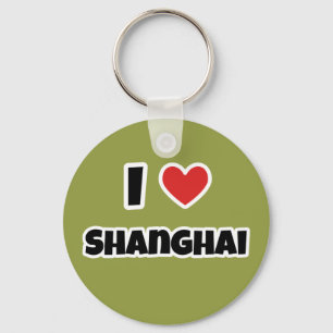 I Liebe Shanghai Schlüsselanhänger