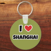 I Liebe Shanghai Schlüsselanhänger (Vorderseite)