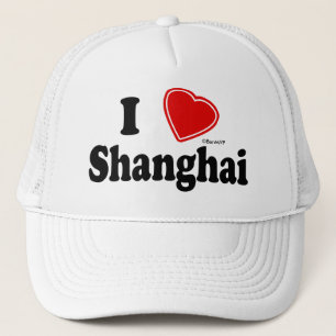 I Liebe Shanghai Truckerkappe