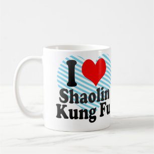 I Liebe Shaolin Kung Fu Kaffeetasse