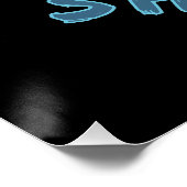 I Liebe Sharks Fisher Poster (Ecke)