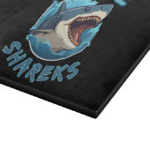 I Liebe Sharks Fisher Schneidebrett (Ecke)