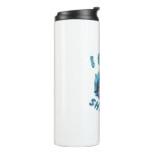 I Liebe Sharks Fisher Thermosbecher (Nach links gedreht)