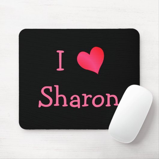 I Liebe Sharon Mousepad (Mit Mouse)