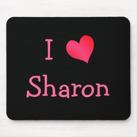 I Liebe Sharon Mousepad (Vorne)
