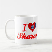 I Liebe Sharon, Tennessee Kaffeetasse (Links)